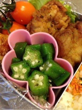 オクラ レシピ 人気 お弁当